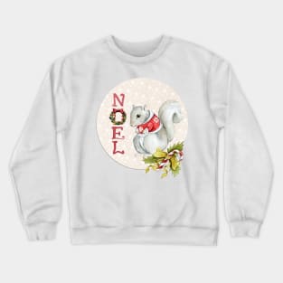 Noel Christmas Squirrel Crewneck Sweatshirt